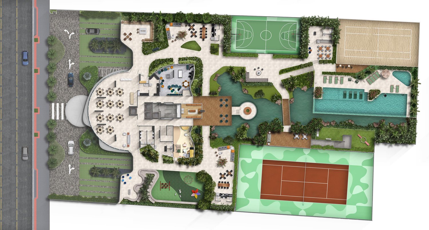 Planta Planta — Una Residence