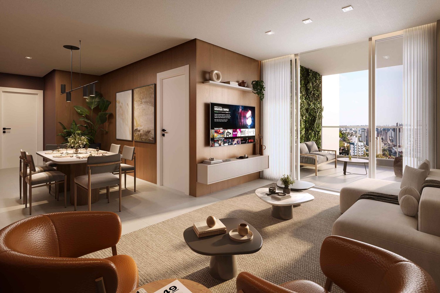Planta 3 Quartos — Paradiso
