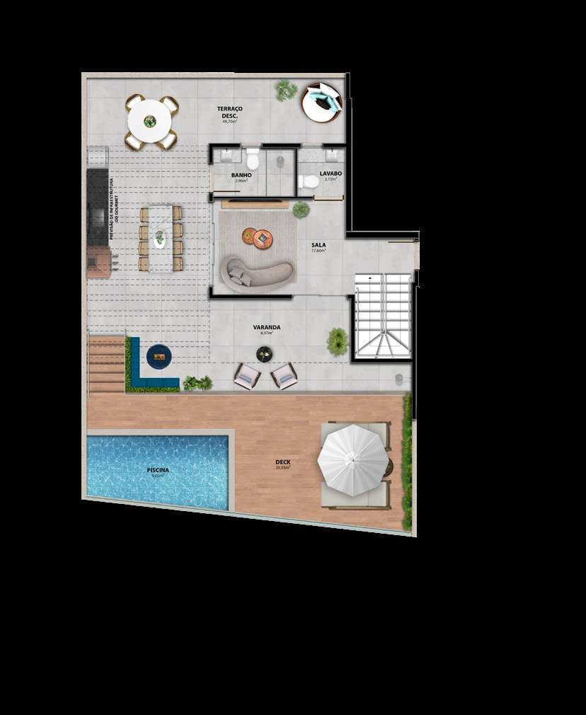 Planta Planta — Heleganz Residence