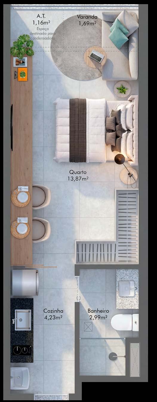 Planta 1 Quarto — ITA.living