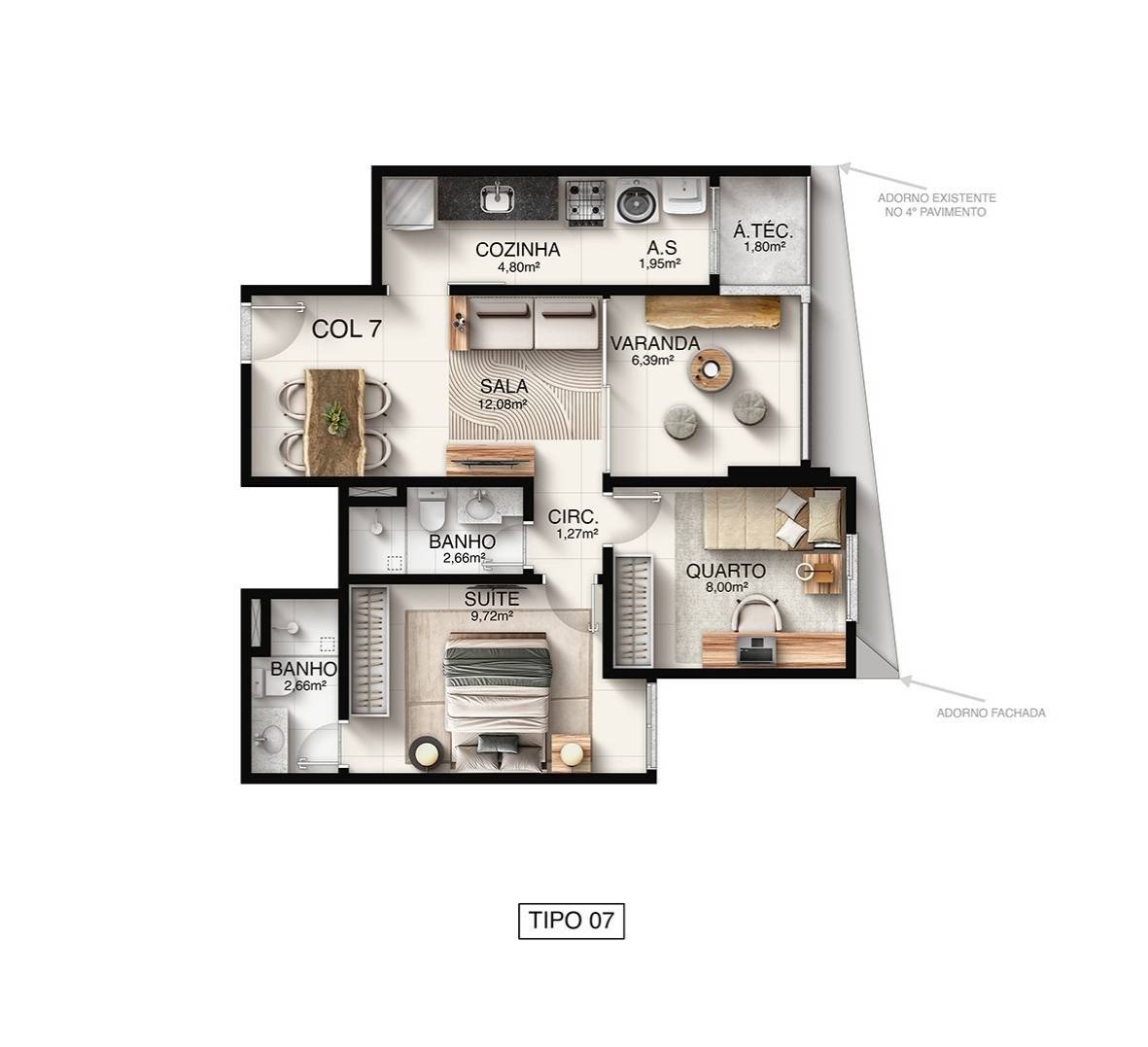 Planta Planta — Macan Residence