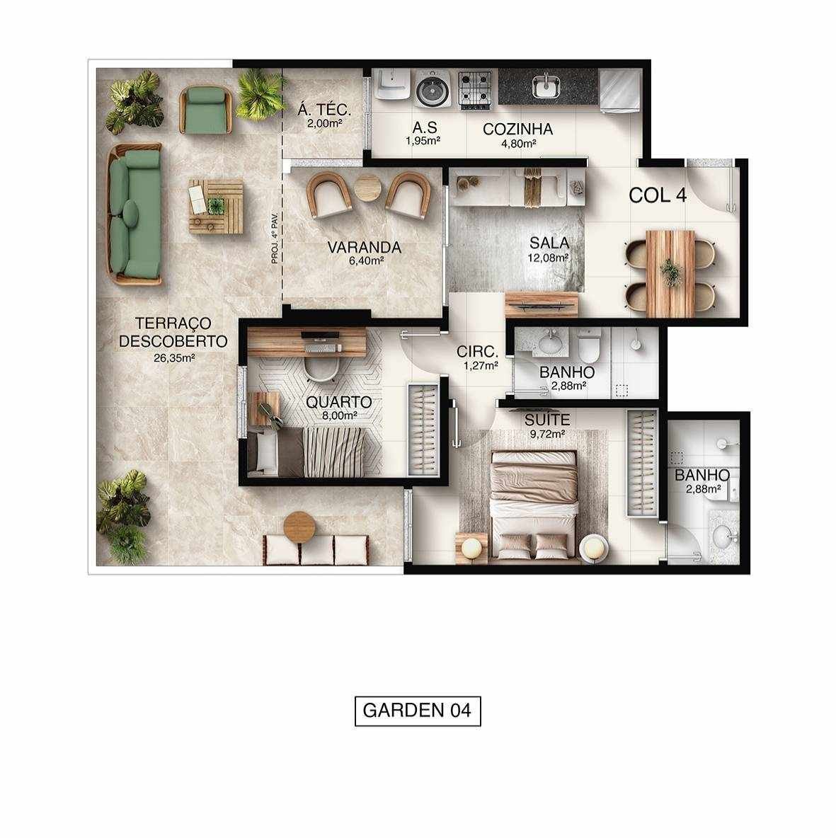 Planta Garden — Macan Residence