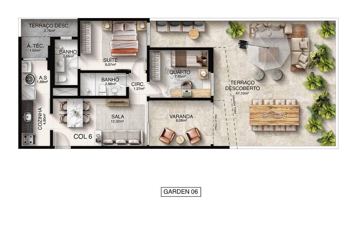 Planta Garden — Macan Residence