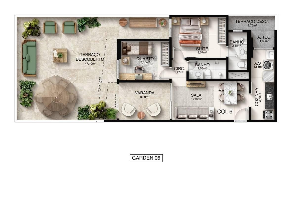 Planta Garden — Macan Residence