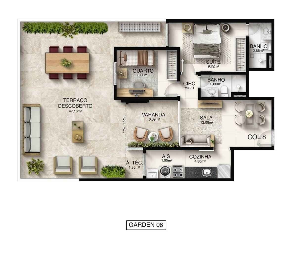 Planta Garden — Macan Residence