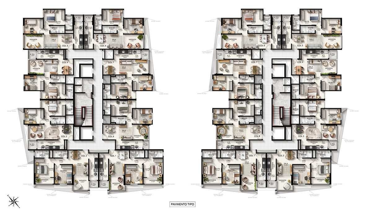 Planta Planta — Macan Residence