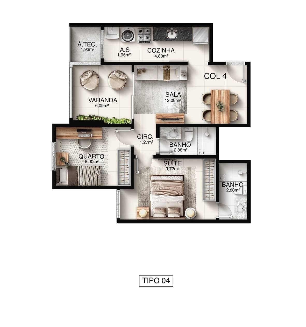 Planta Planta — Macan Residence