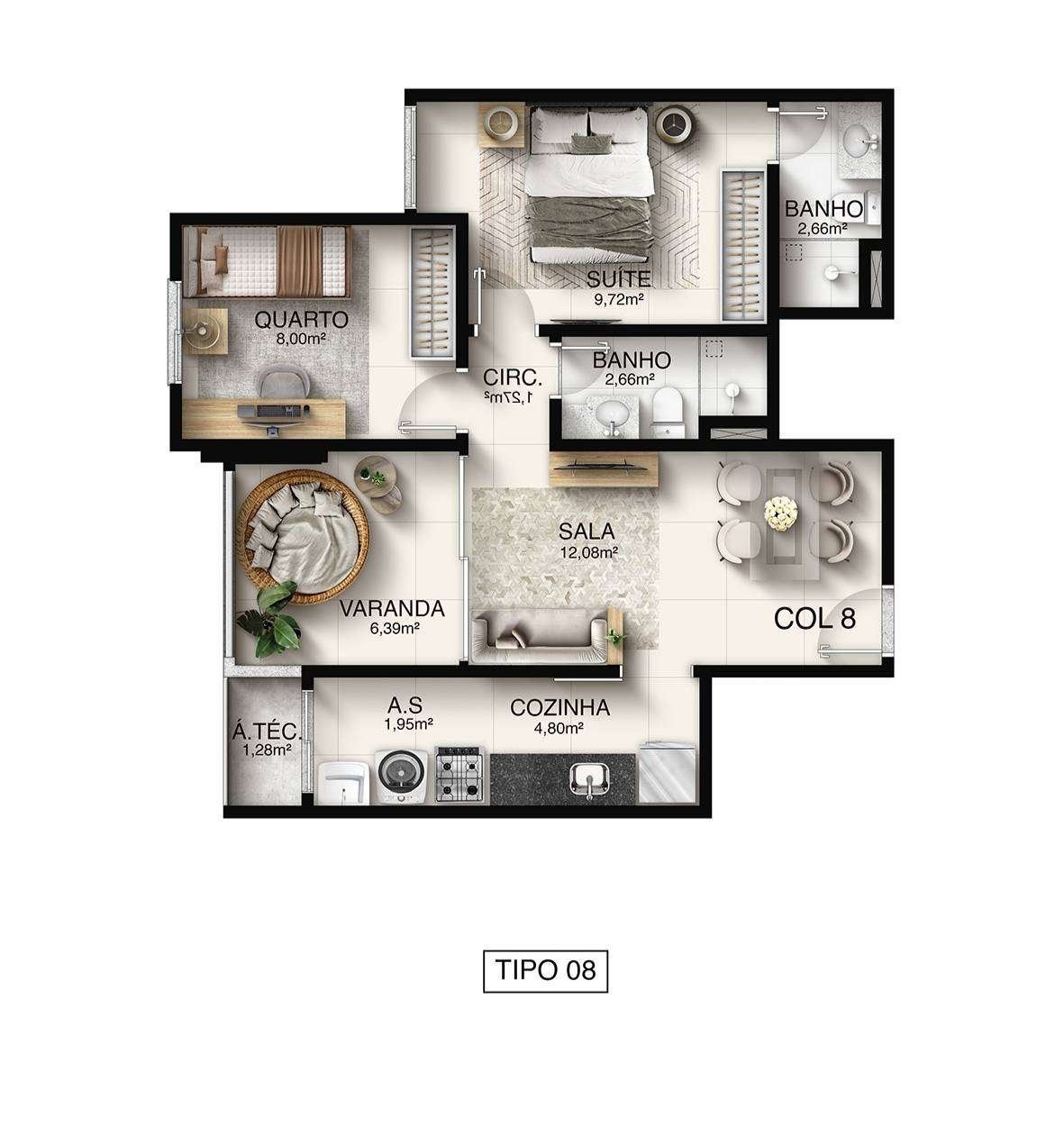 Planta Planta — Macan Residence